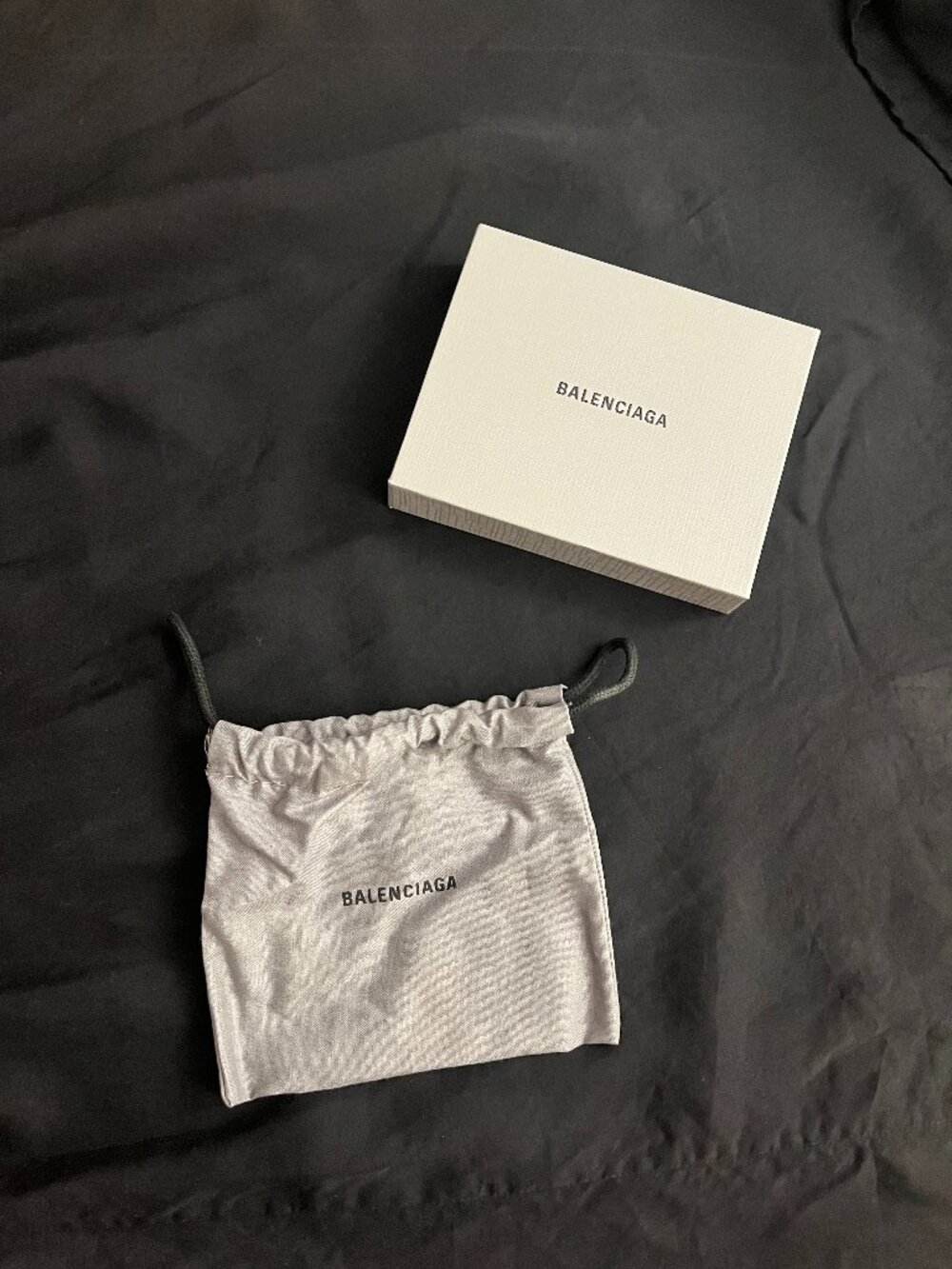 Balenciaga Card Holder Box + Dust Bag – Authentic Designer Packaging
